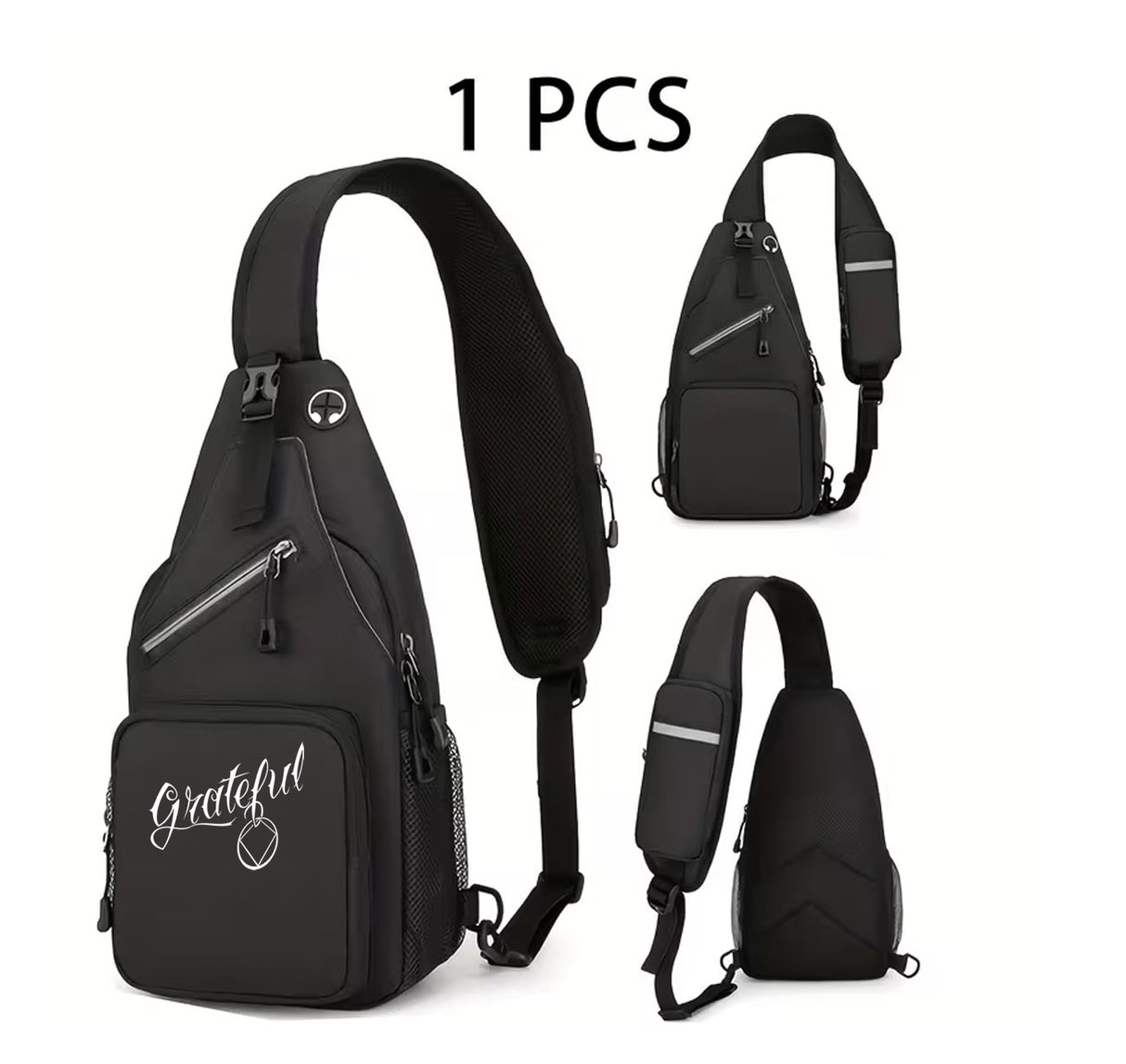 Grateful - Crossbody Sling Bag