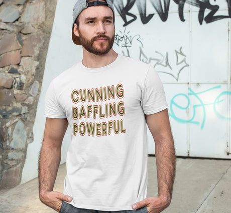 Cunning Baffling Powerful SS Tee
