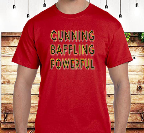 Cunning Baffling Powerful SS Tee