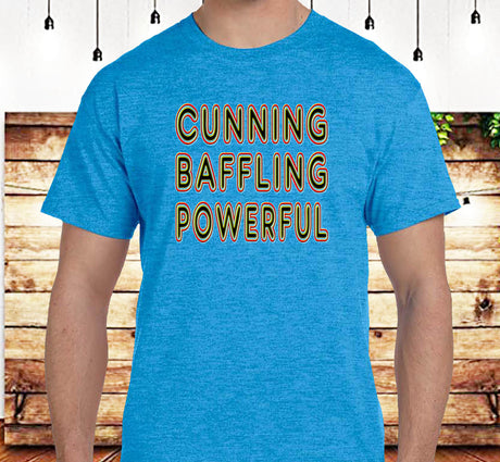Cunning Baffling Powerful SS Tee
