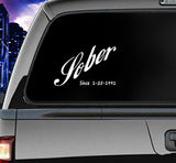 Win Decal - AA Cola Style Sober Date Decal