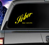 Win Decal - AA Cola Style Sober Date Decal