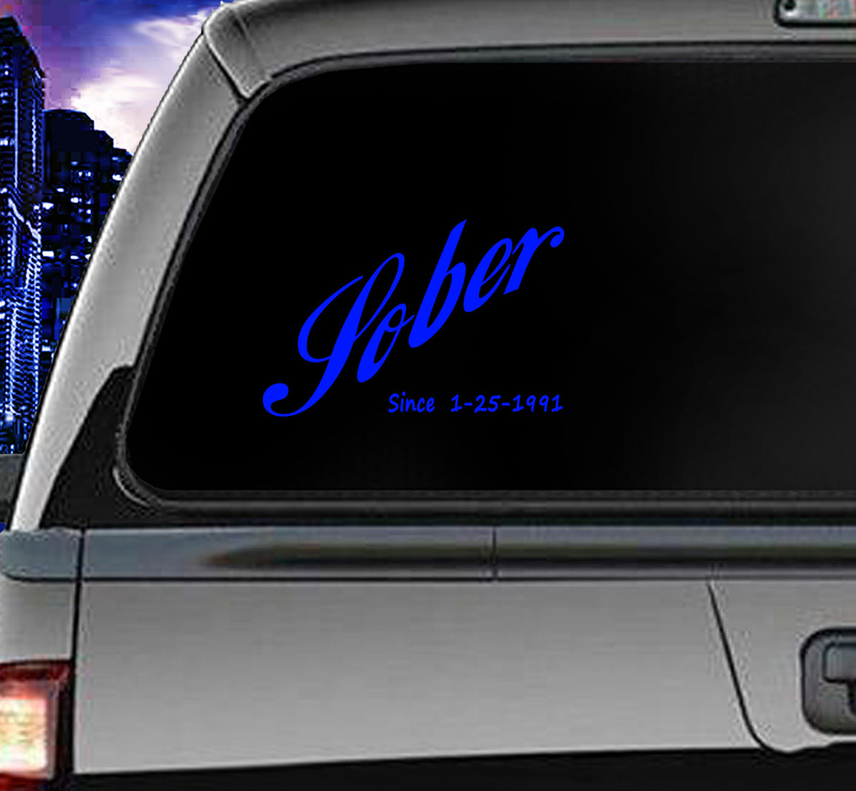 Win Decal - AA Cola Style Sober Date Decal