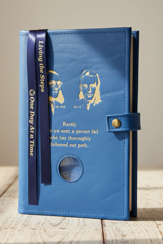 Cover-AA Double Book Cover for Regular Hardback Books – Bill & Bob and Coin Holder