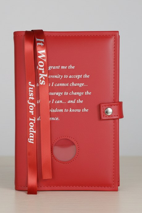 Cover-NA Double Book Cover- 6th ed Serenity Prayer Medallion Holder