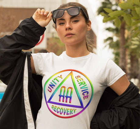 aalt- Double AA Rainbow Symbol Women's Tee