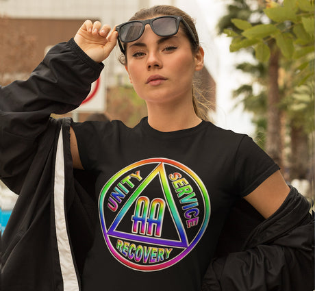 aalt- Double AA Rainbow Symbol Women's Tee
