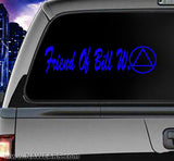 Win Decal - AA Friend Of Bill W V.1