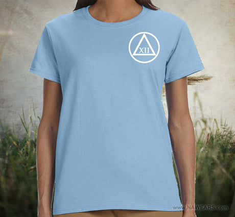 Custom 3.5" AA Symbol Sober Time Tee