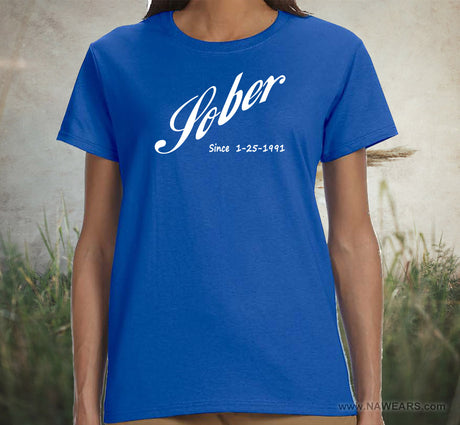 Custom Cola Style Sober Date Tee