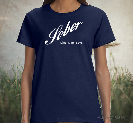 Custom Cola Style Sober Date Tee