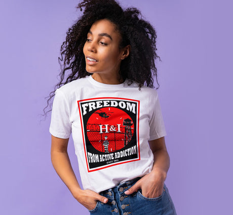 Freedom From Active Addiction Women's DTG Tee