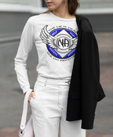 Winged NA Symbol Long Sleeve dtg Tee