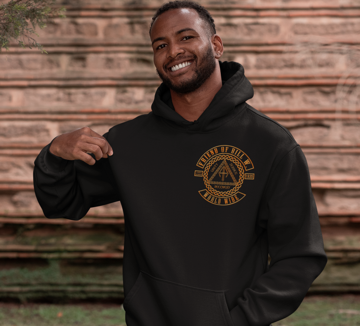 AAH - Friend Of Bill W V.2 Hoodie
