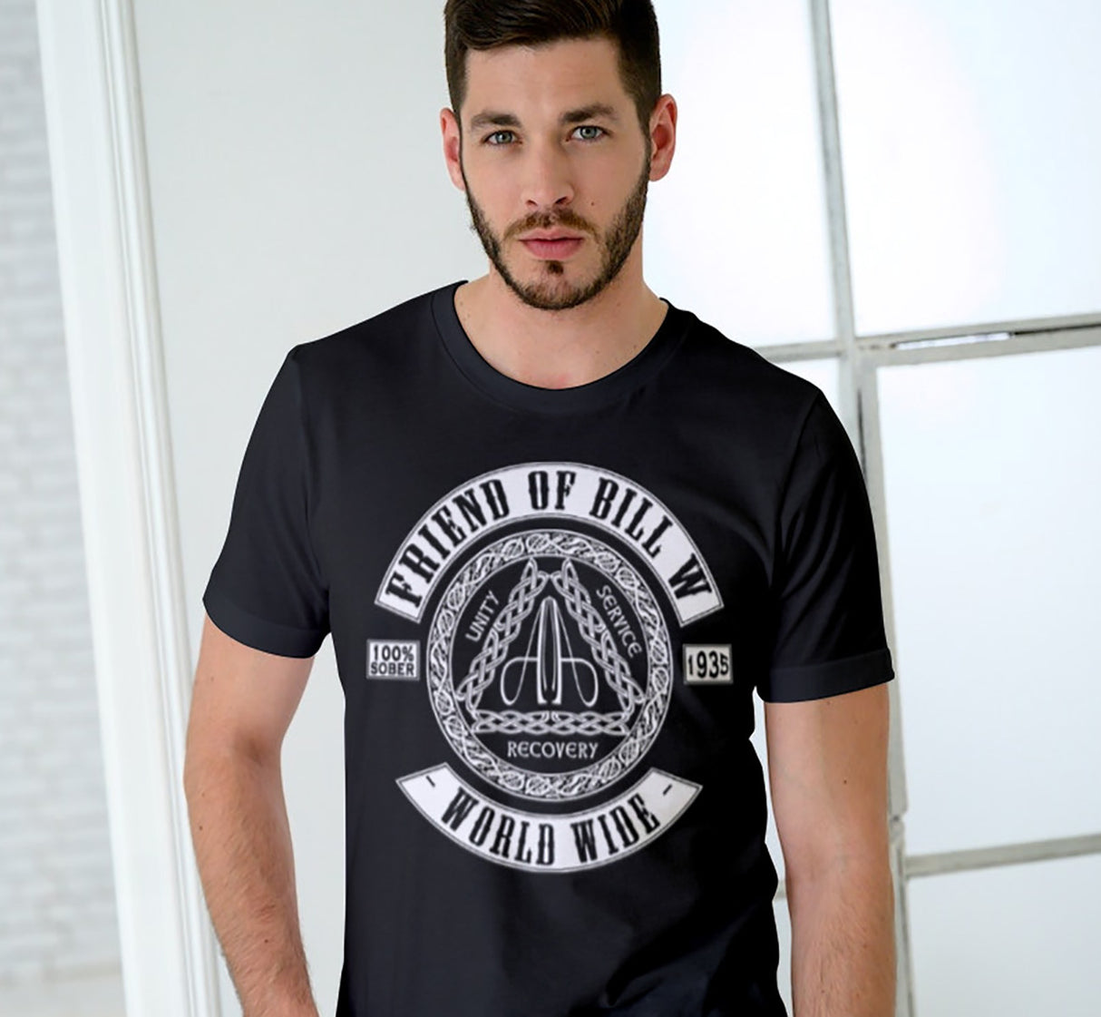 Cool T-Shirt - Bill W Og Sobriety Recovery Aa Tee Cool T-Shirt - Bill W Og Sobriety Recovery Aa Tee