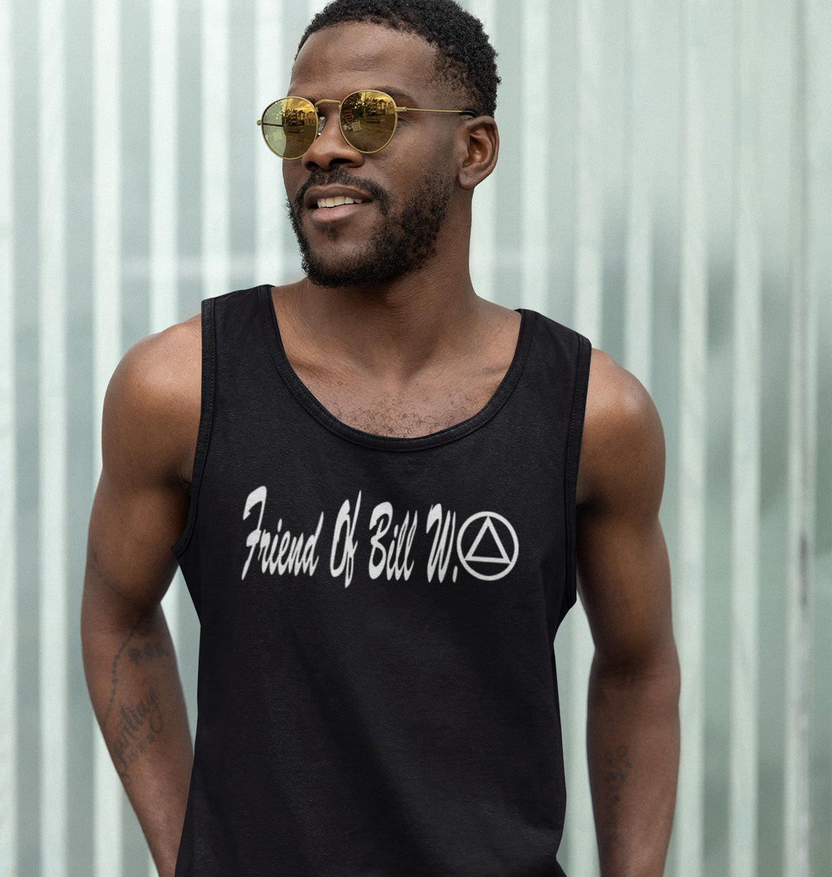 aatt- AA Friends Of Bill W Tank Tops