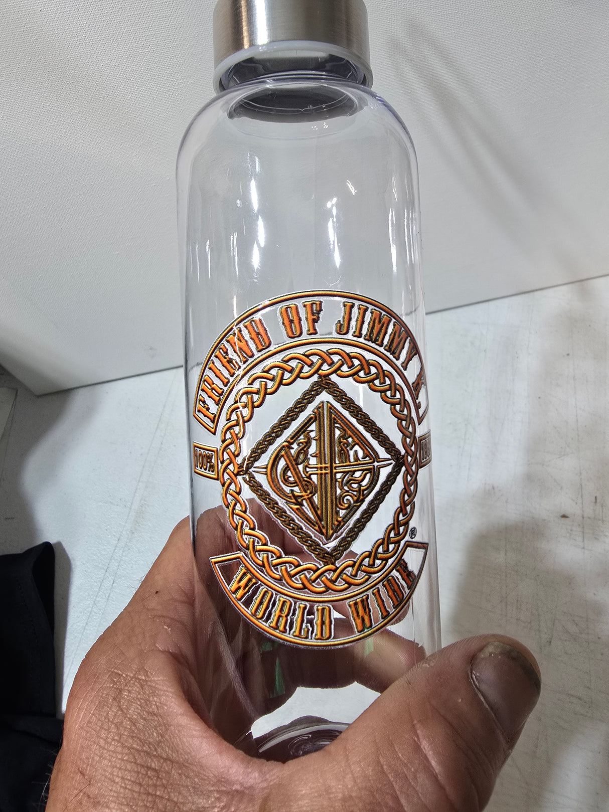 Friend Of Jimmy K  Water Bottle