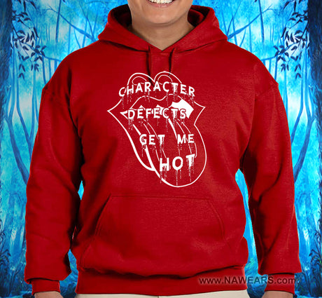 Defects Get Me Hot Pullover Hoodie