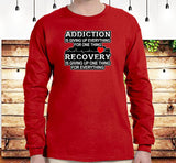 Recovery - Give Up One Thing SS/LS Tee