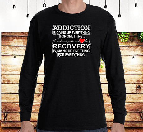 Recovery - Give Up One Thing SS/LS Tee
