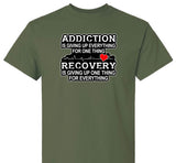 Recovery - Give Up One Thing SS/LS Tee