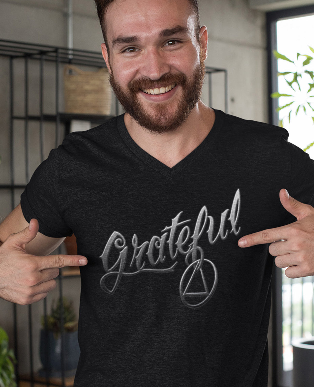 Grateful V.2 AA V-Neck Tee