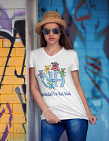Grateful I'm Not Dead V-Neck Tee