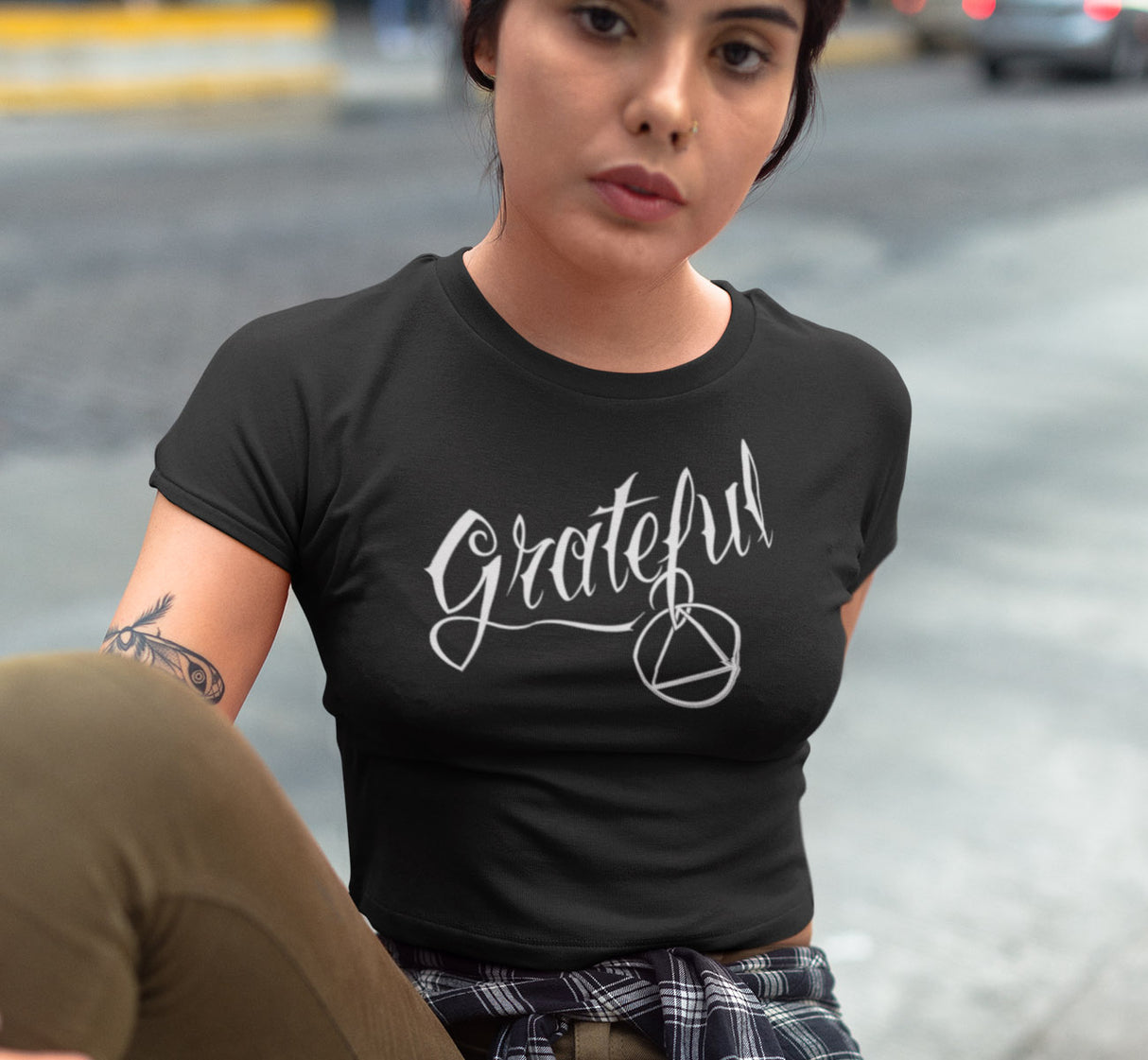 aalt- Grateful V.1 Ladies T's