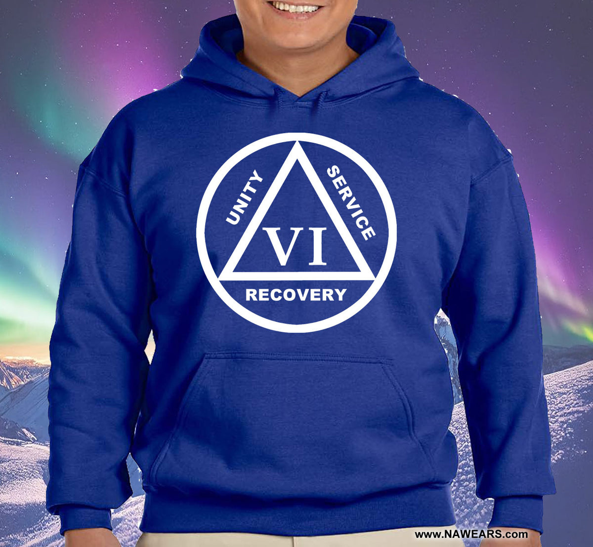 Custom AA Symbol Sober Time Hoodie
