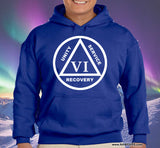 Custom AA Symbol Sober Time Hoodie