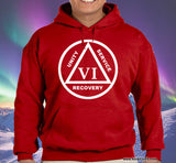 Custom AA Symbol Sober Time Hoodie