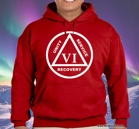 Custom AA Symbol Sober Time Hoodie