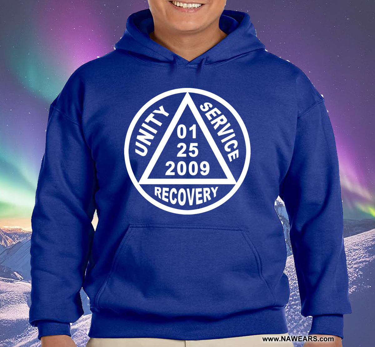 Custom AA Lrg Sober Date Hoodie