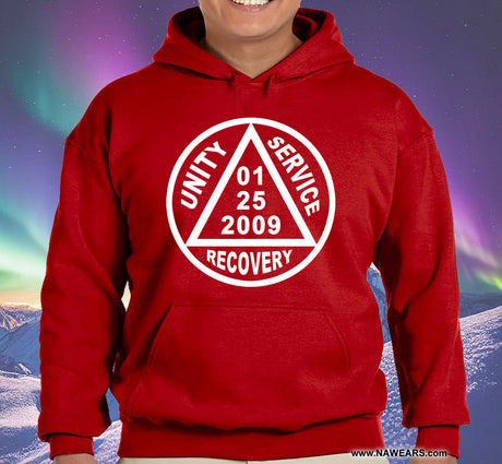 Custom AA Lrg Sober Date Hoodie