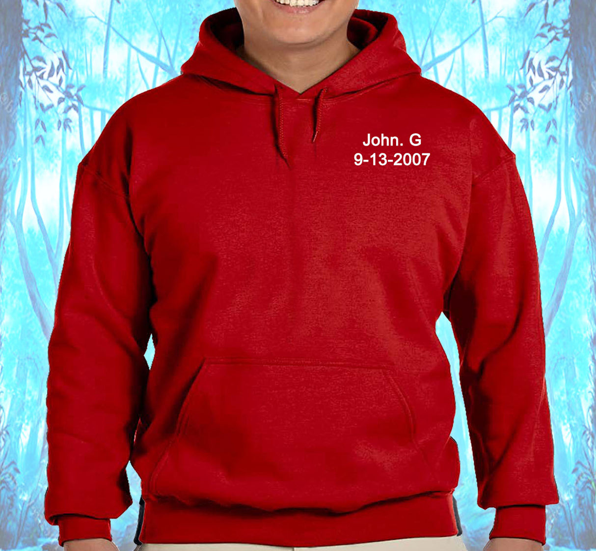 Customized Clean Time V. 2 Pullover Hoodie