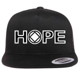 Ball Cap - HOPE w/ NA Symbol - Black