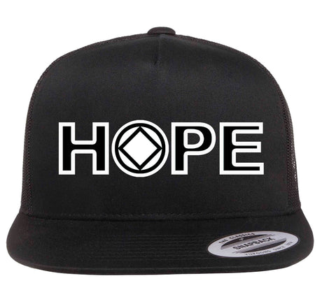 Ball Cap - HOPE w/ NA Symbol - Black