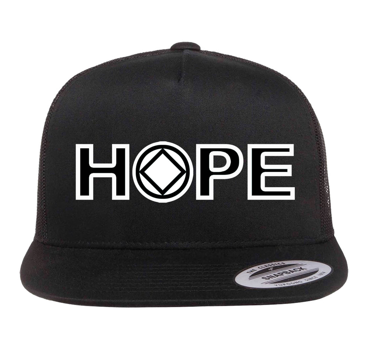 Ball Cap - HOPE w/ NA Symbol - Black