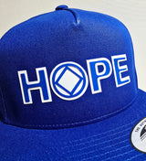 Ball Cap - HOPE w/ NA Symbol - Blue