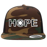 Ball Cap - HOPE w/ NA Symbol - Camo