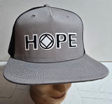 Ball Cap - HOPE w/ NA Symbol - Gray