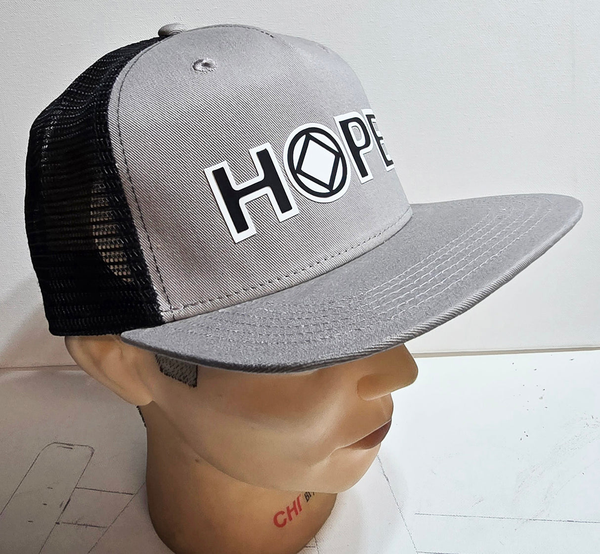Ball Cap - HOPE w/ NA Symbol - Gray