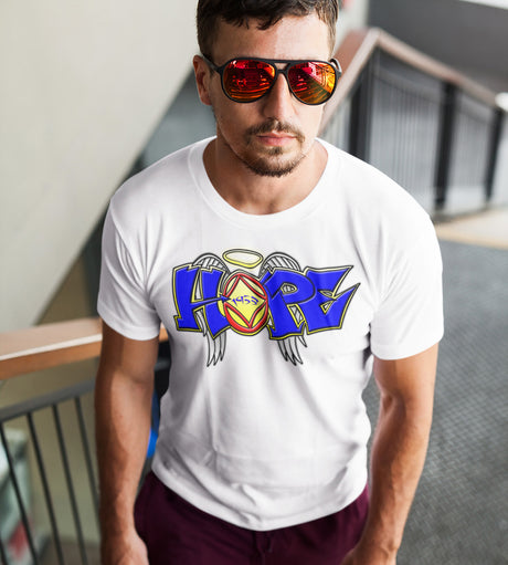 Hope Wings Graffiti Style SS Tee