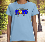ldTs- Hope Wings Graffiti Style Women's Tee