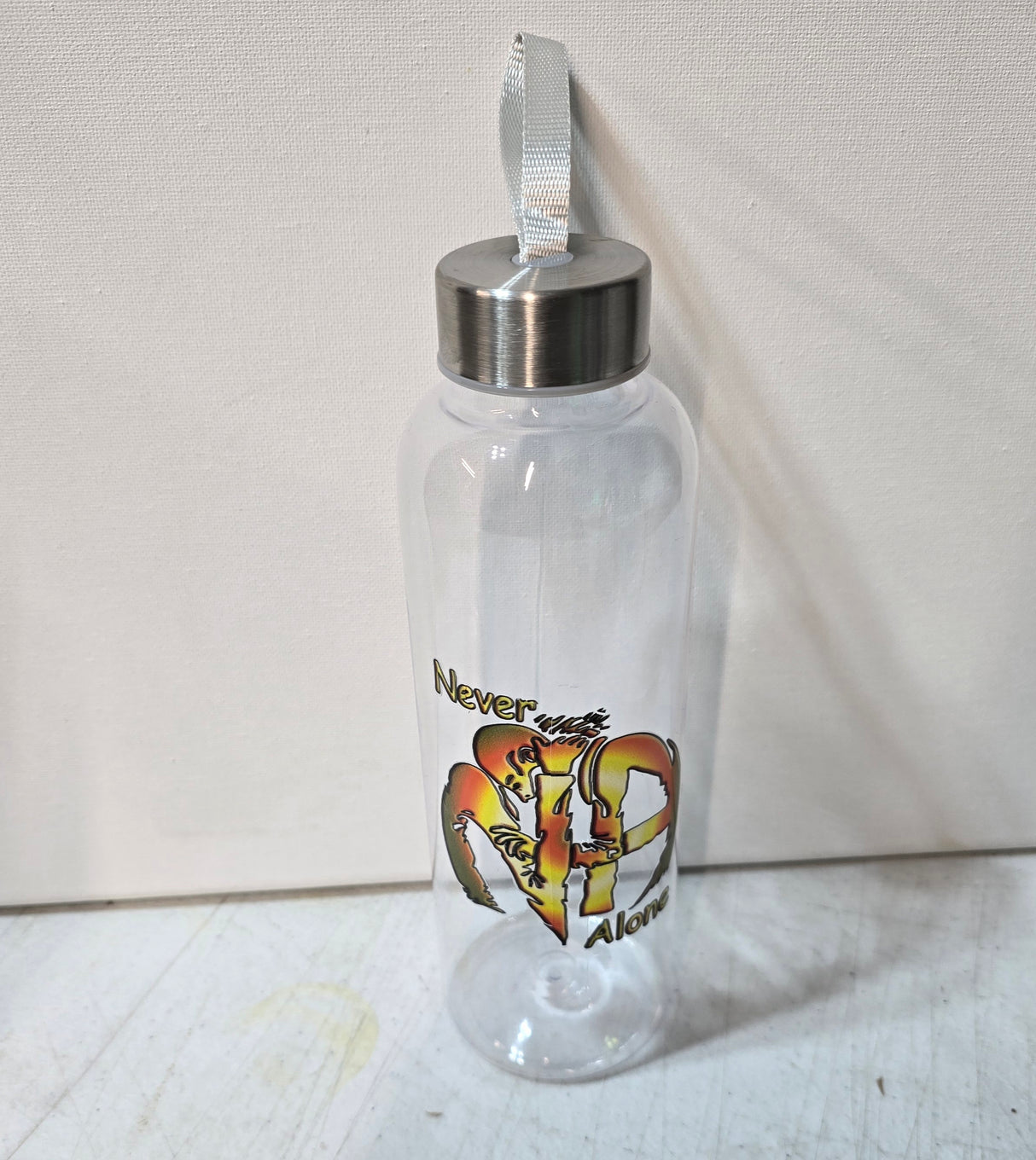 Hugs Never Alone Water Bottle