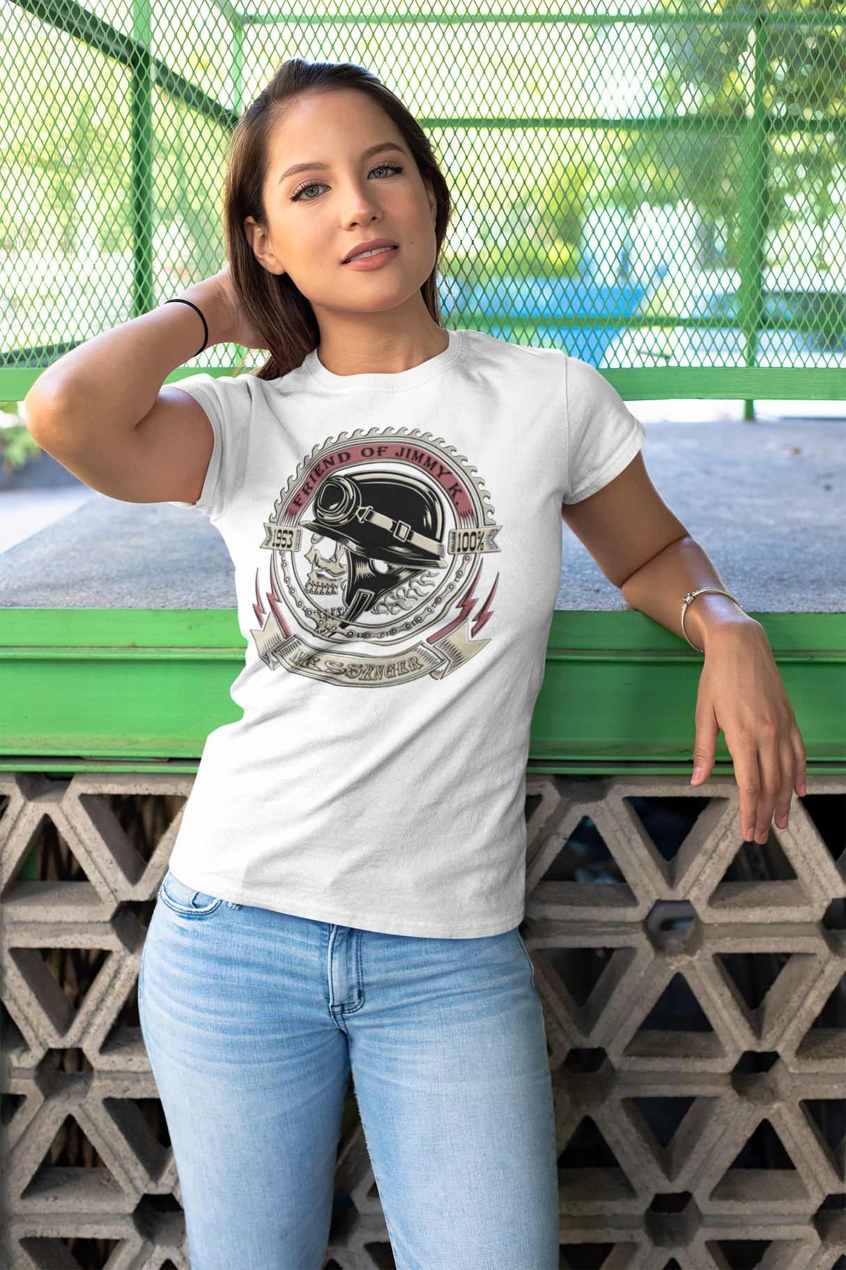 ldTs- Jimmy K 1953 Messenger Women's Tee