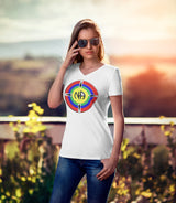 Jimmy K NA Logo dtg V-Neck Tee
