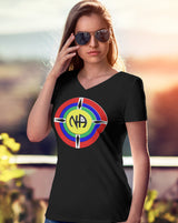 Jimmy K NA Logo dtg V-Neck Tee