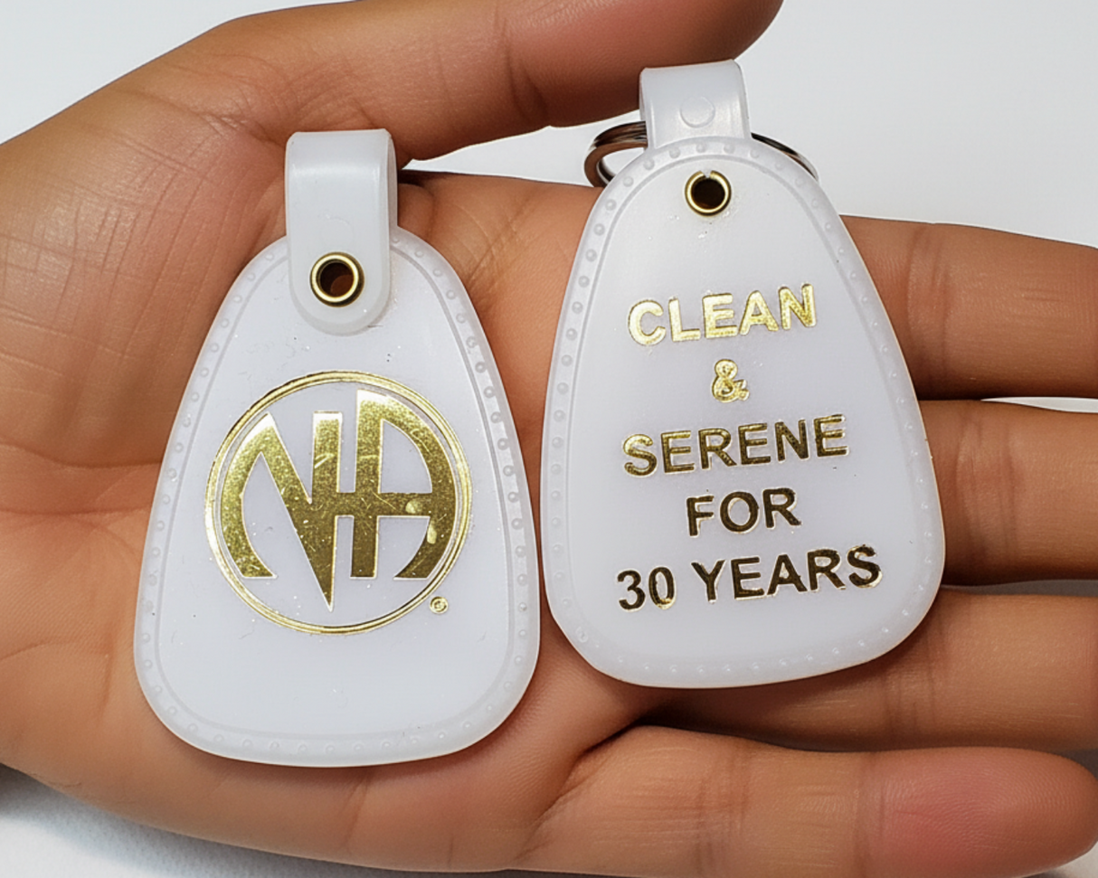 PKT- 30 YEARS - MOON GLOW Key Tag