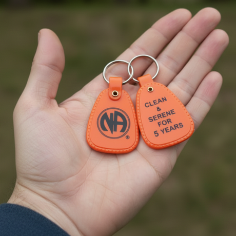 PKT- 5 YEARS - ORANGE Key Tag